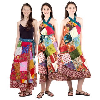 PATCHWORK MAGIC SKIRT