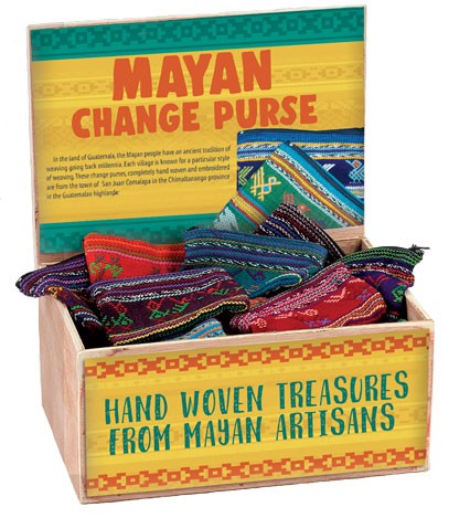 MAYAN CHANGE PURSES