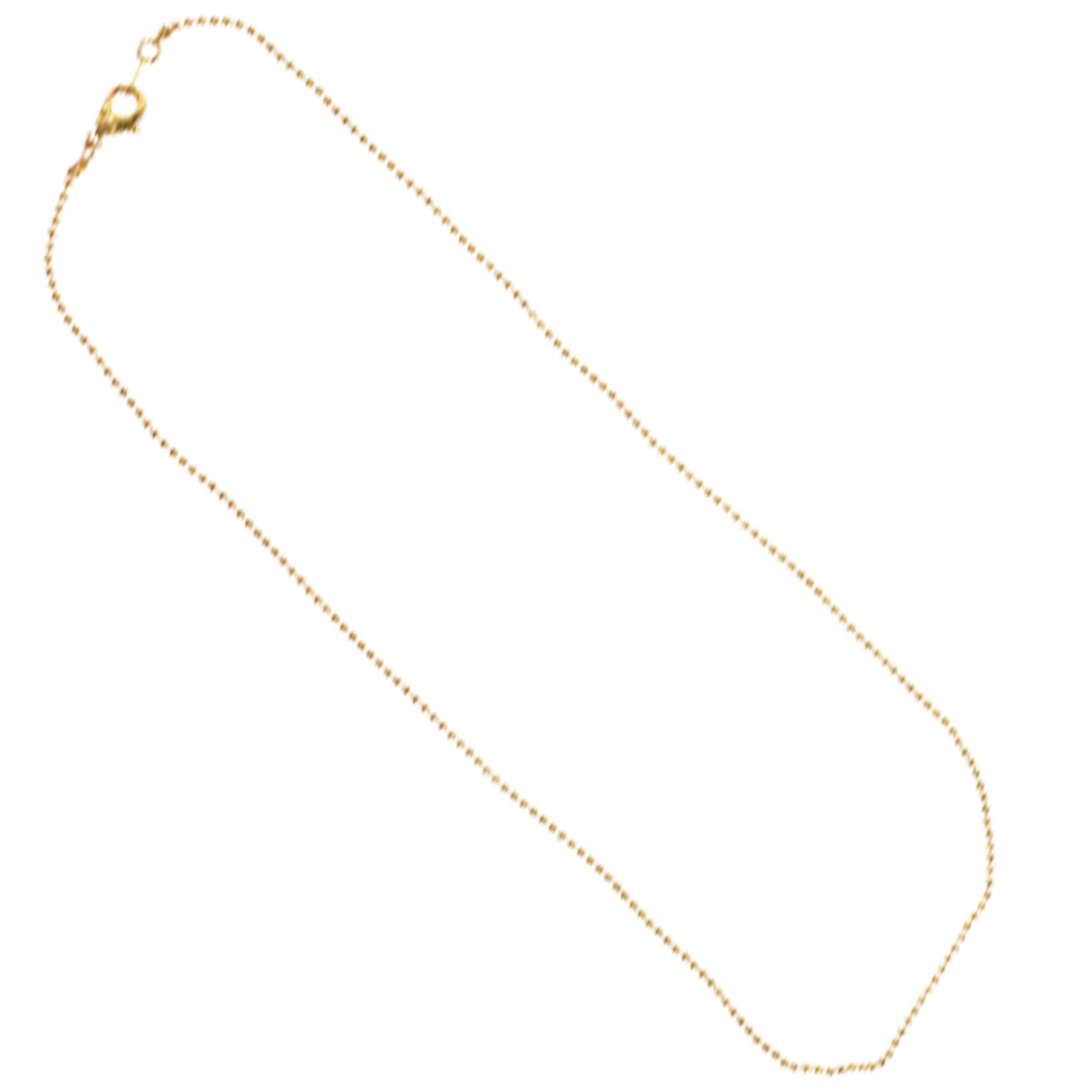 BALL CUT CHAIN GOLD PLATED