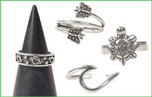Jewelry - Sterling Silver Toe Rings