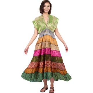 PATCHWORK DRESS