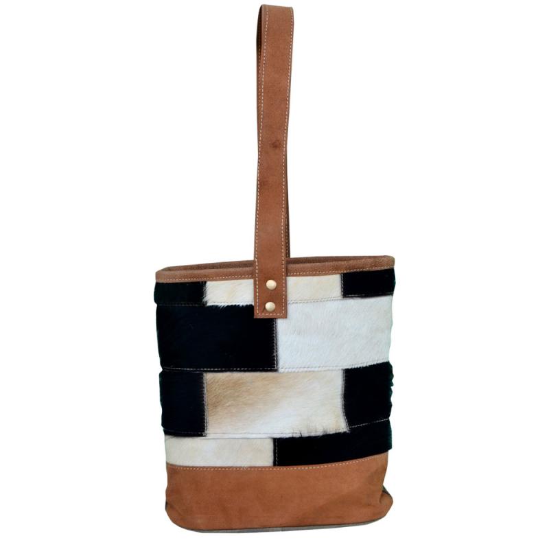 PATCHWORK DOUBLE WINE CARRIER