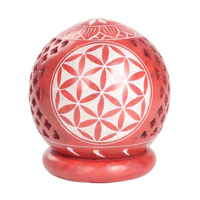 FLOWER OF LIFE CONE BURNER