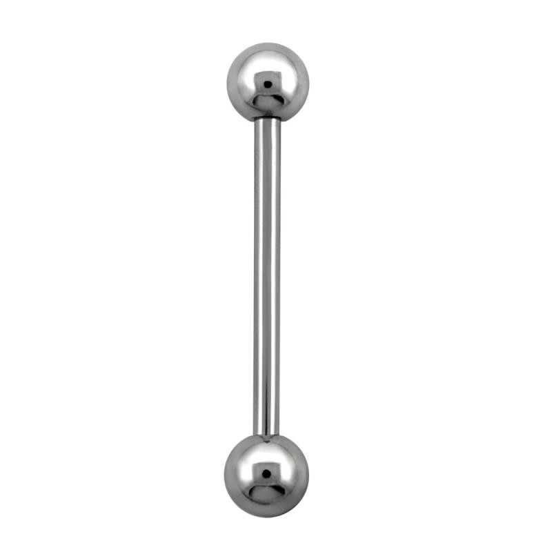 SURGICAL STEEL BARBELL - 5MM BALLS