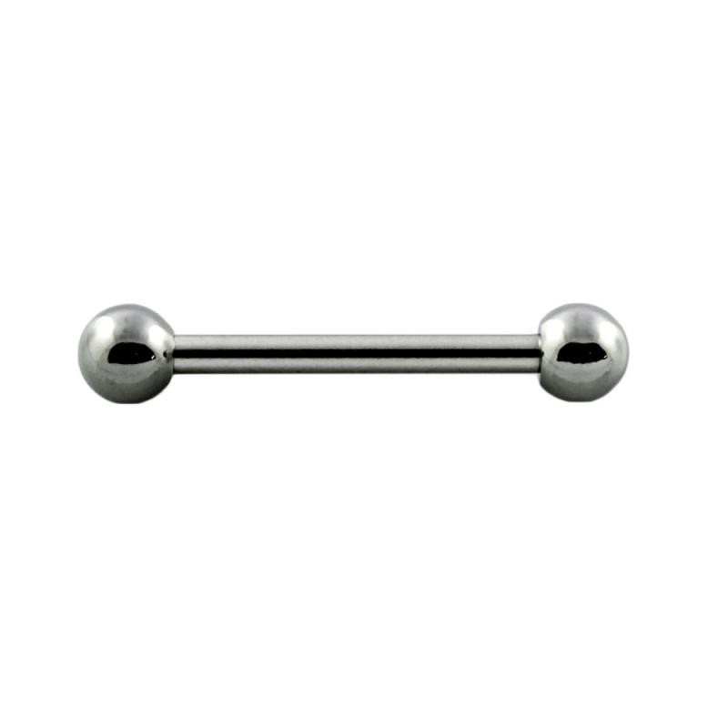 SURGICAL STEEL BARBELL - 4MM BALLS
