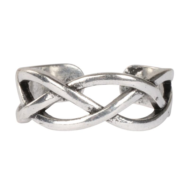 CRISS CROSS ADJUSTABLE RING