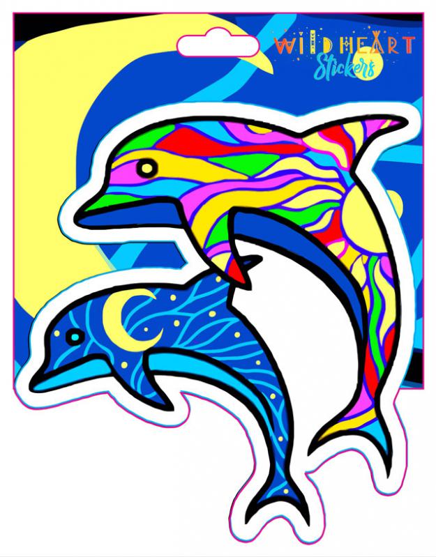 DOLPHINS WINDOW STICKER