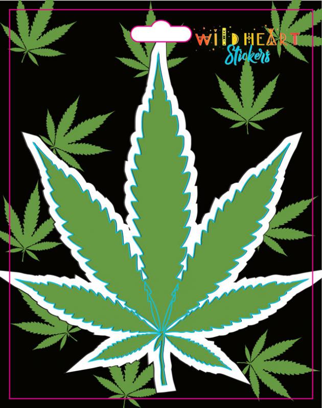 CANNABIS WINDOW STICKER