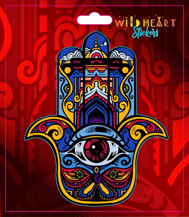 HAMSA WINDOW STICKER