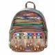 MINI MULTI COLOR BACKPACK WITH FRONT POCKET