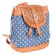 MINI DEMIN STARS BACKPACK WITH POCKET 1