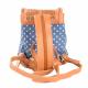 MINI DEMIN STARS BACKPACK WITH POCKET 2