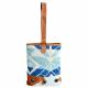 BLUE RUG DESIGN DOUBLE WINE BAG