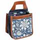 BLUE CANVAS & FLOWERS BEER CARRIER 1