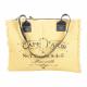 CAFE PARIS YELLOW TOTE