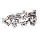 SKULL ADJUSTABLE RING 1