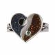 YIN YANG HEART ADJUSTABLE RIN