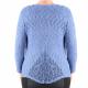 LONG SLEEVE MIXED WEAVE SWEATER 1