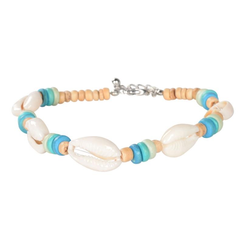 COWRIE AND COLOR COCO ANKLET