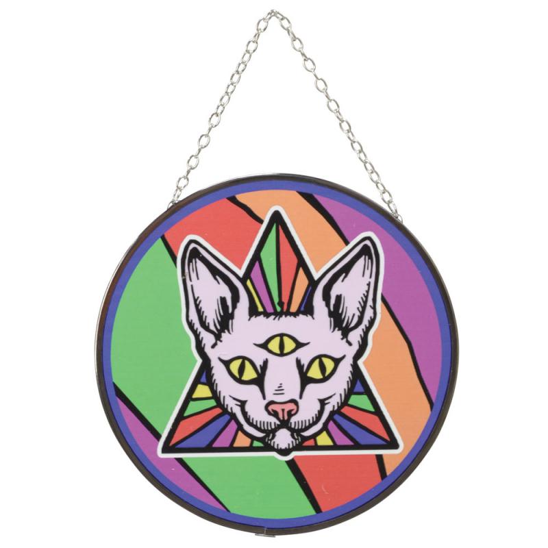 THIRD EYE CAT SUNCATCHER