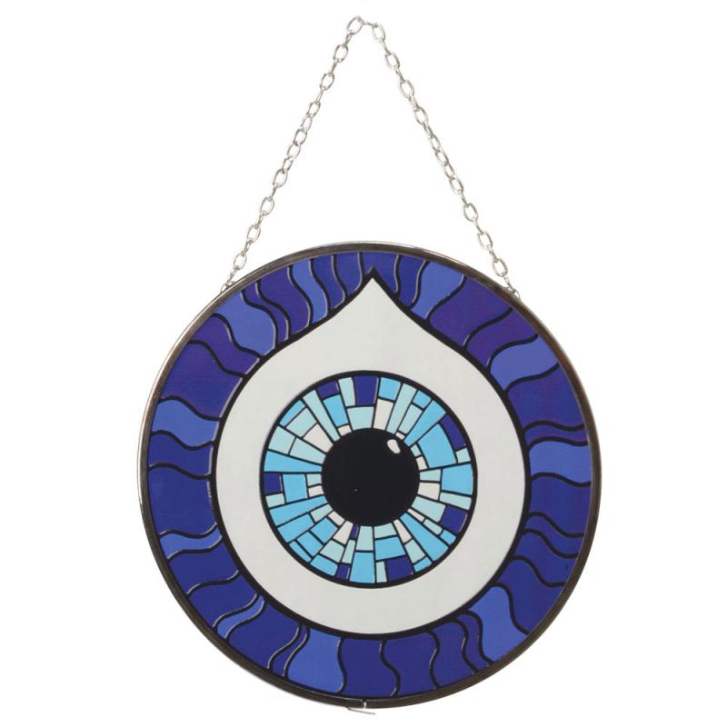 EVIL EYE MOSAIC SUNCATCHER