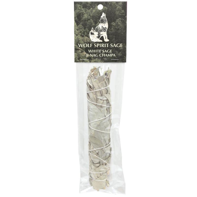 WHITE SAGE WITH NAG CHAMPA