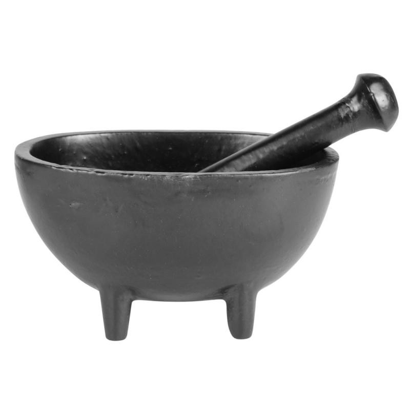 CAST IRON MORTAR & PESTLE