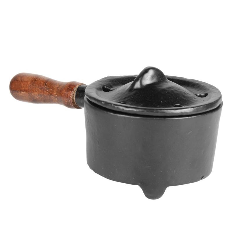 CAST IRON CAULDRON WITH HANDLE