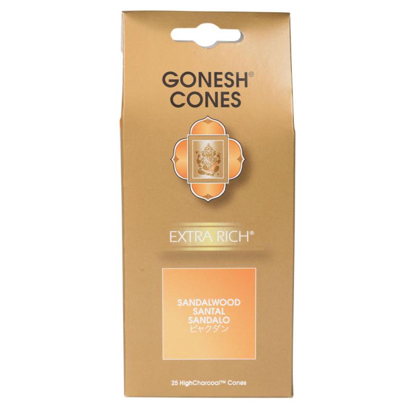 GONESH EXTRA RICH CONES (25 CONES)