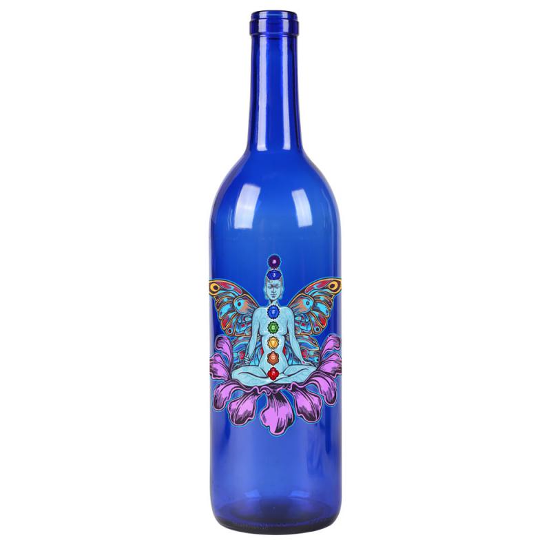 7 CHAKRA BUTTERFLY SMOKIN' BOTTLE