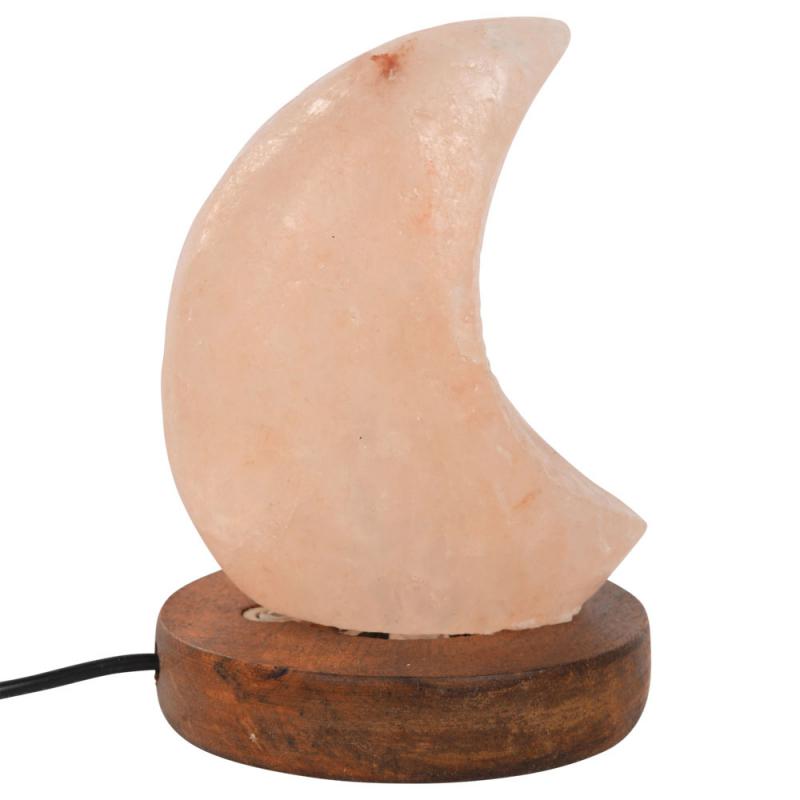 CRESCENT MOON USB SALT LAMP