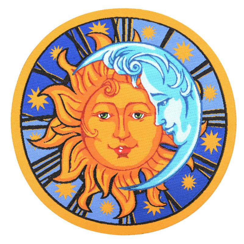 SUN/MOON EMBROIDERED PATCH