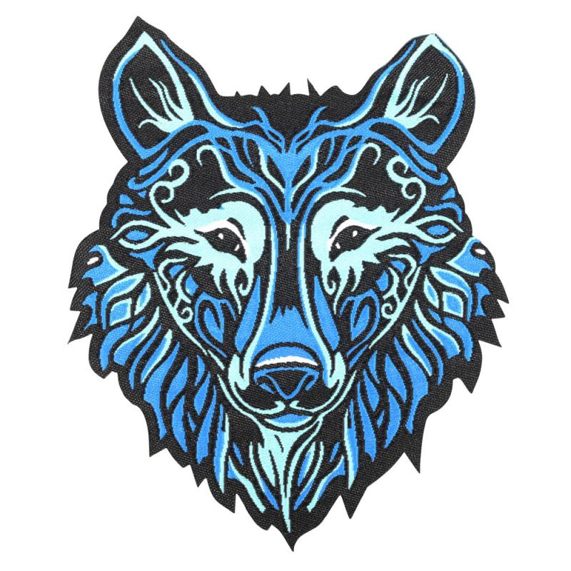 WOLF EMBROIDERED PATCH