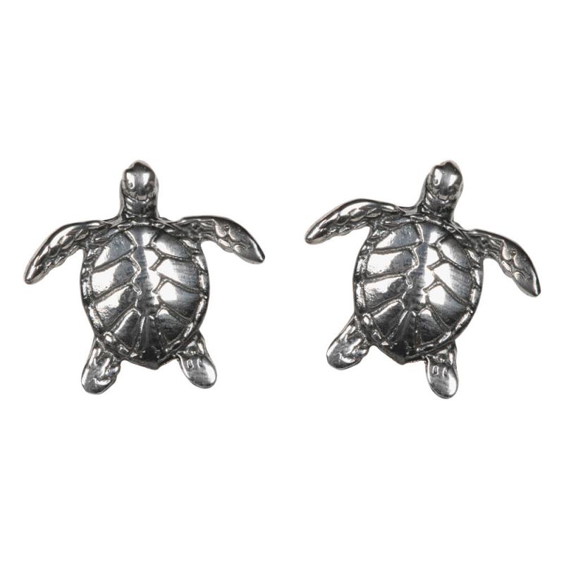 STERLING SILVER TURTLE STUD