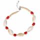 COWRIE AND COCO BEADED ANKLET 1