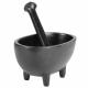 CAST IRON MORTAR & PESTLE 1