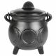 CAST IRON CAULDRON TRIPLE MOON 1