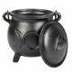 CAST IRON CAULDRON TRIPLE MOON 2