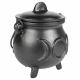 CAST IRON CAULDRON TRIPLE MOON 3