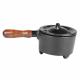 CAST IRON CAULDRON WITH HANDLE 2