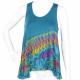 HALF TIE DYE BUTTON BACK TANK 2