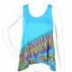 HALF TIE DYE BUTTON BACK TANK 3