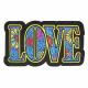 LOVE EMBROIDERED PATCH