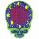 MOON PHASES SKULL EMBROIDERED PATCH