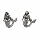 STERLING SILVER MERMAID STUD