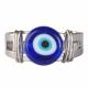 EVIL EYE ADJUSTABLE RING