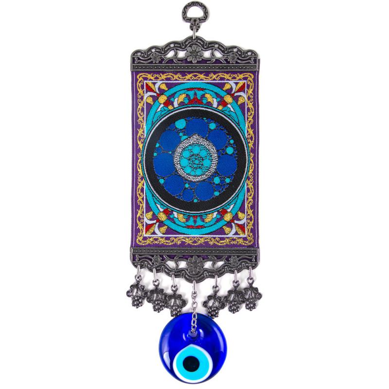 ABSTRACT EVIL EYE WALL HANGING