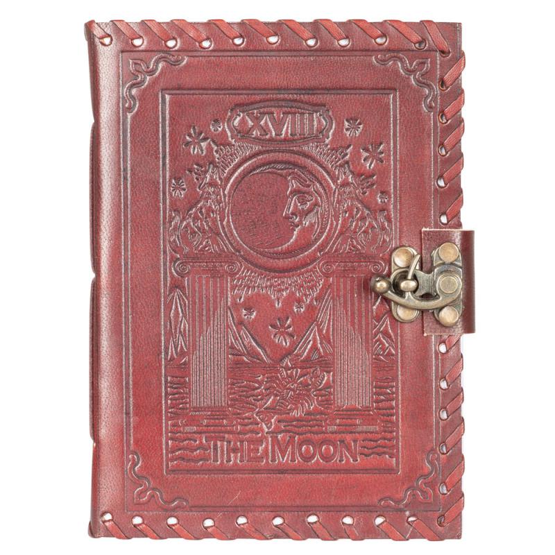 THE MOON TAROT LEATHER JOURNAL