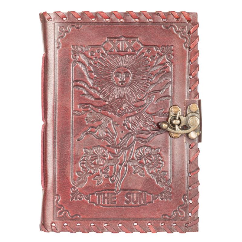 THE SUN TAROT LEATHER JOURNAL