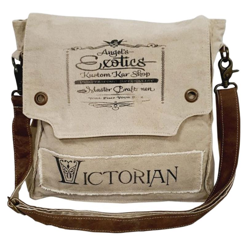 CANVAS SHOULDER BAG VICTORIAN